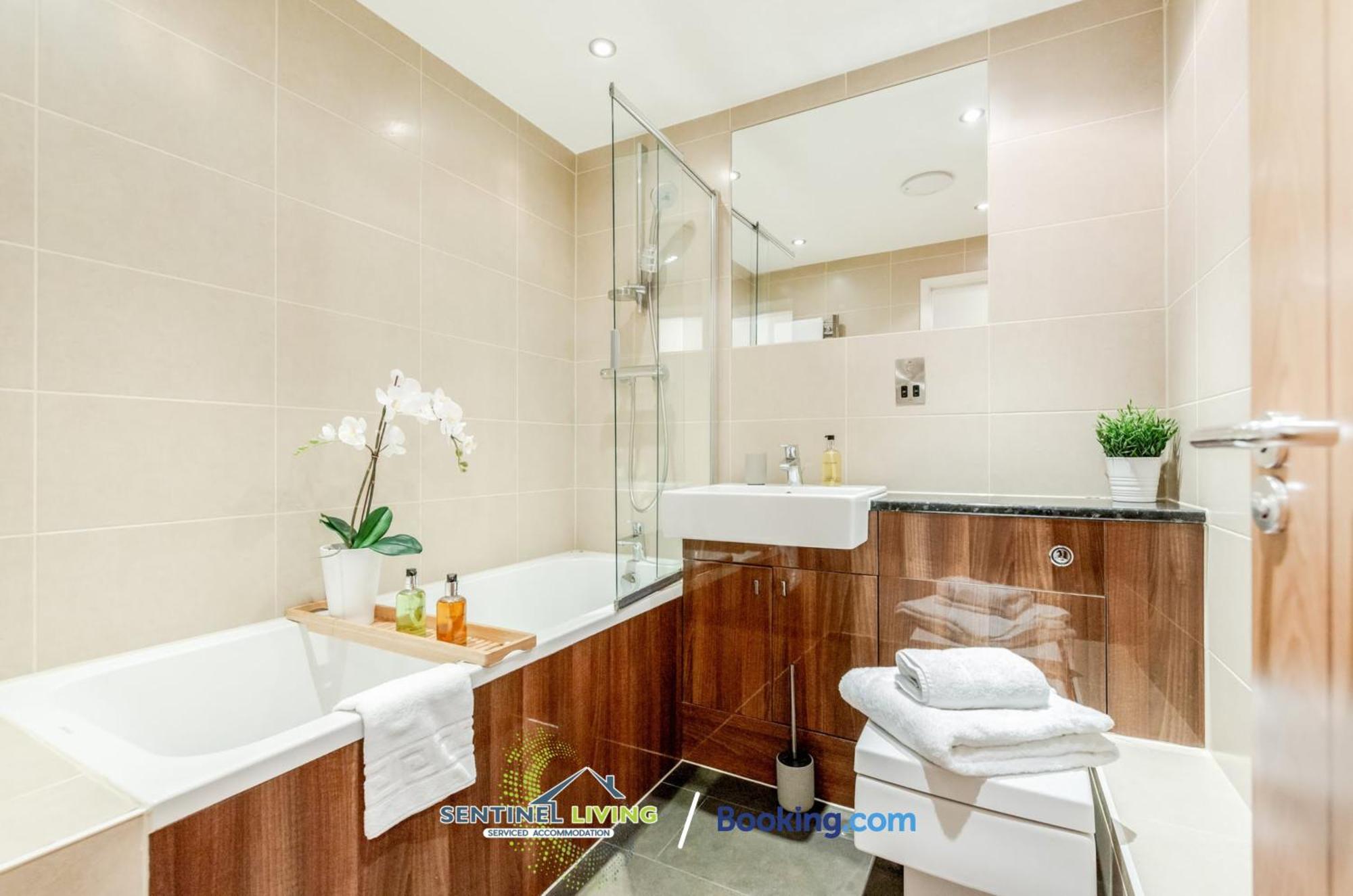 Windsor Flat 2 Bed By Sentinel Living With Free Wifi And Parking Apartment Exterior photo